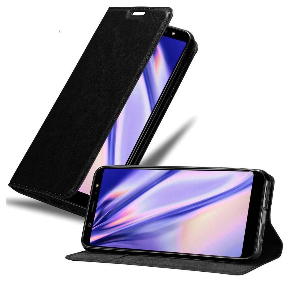 Cadorabo Handyhülle für Samsung Galaxy A6 PLUS 2018 Hülle Samsung Galaxy A6 PLUS 2018, Hülle Schutzhülle mit Standfunktion, Magnetverschluss und Kartenfach Cadorabo Handyhülle für Samsung Galaxy A6 PLUS 2018 Hülle Samsung Galaxy A6 PLUS 2018, Hülle Schutzhülle mit Standfunktion, Magnetverschluss und Kartenfach von Cadorabo