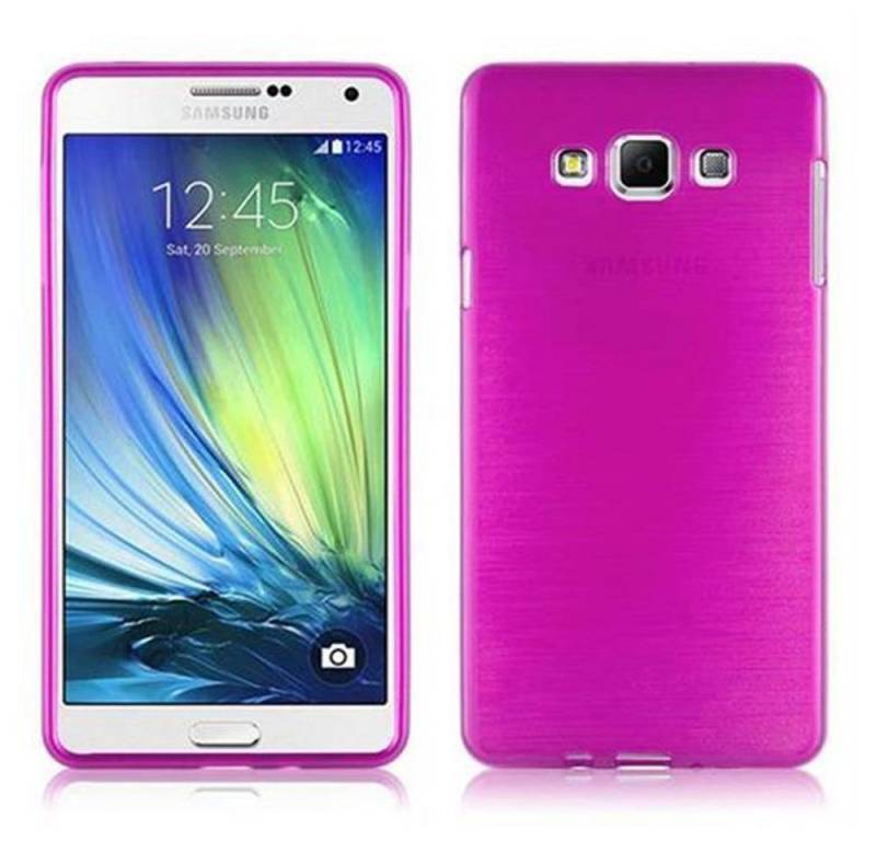 Cadorabo Handyhülle für Samsung Galaxy A7 2015 Hülle Samsung Galaxy A7 2015, Flexible TPU Silikon Handy Schutzhülle - Hülle - ultra slim von Cadorabo