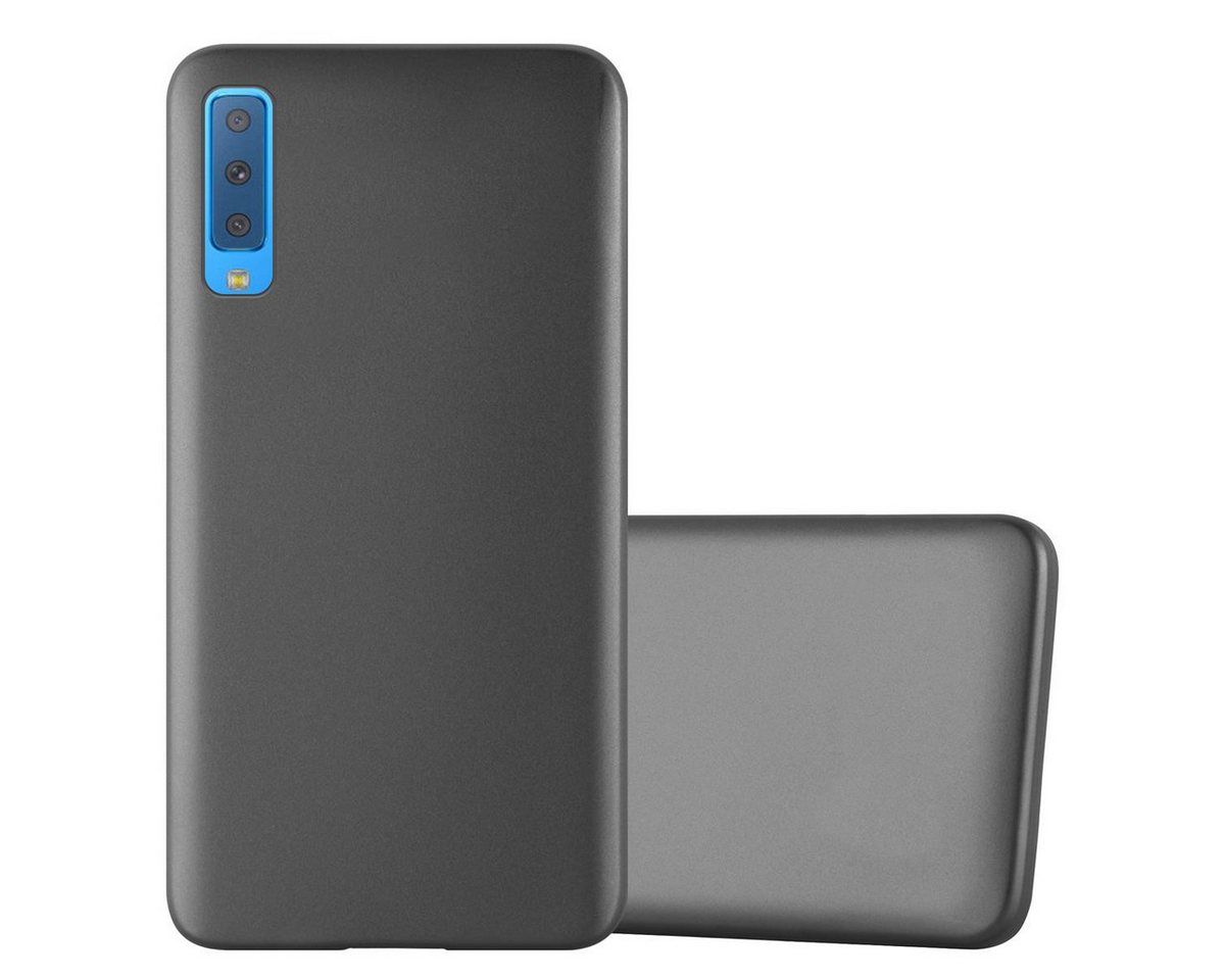 Cadorabo Handyhülle für Samsung Galaxy A7 2018 Hülle Samsung Galaxy A7 2018, Flexible TPU Silikon Handy Schutzhülle - Hülle - ultra slim Cadorabo Handyhülle für Samsung Galaxy A7 2018 Hülle Samsung Galaxy A7 2018, Flexible TPU Silikon Handy Schutzhülle - Hülle - ultra slim von Cadorabo