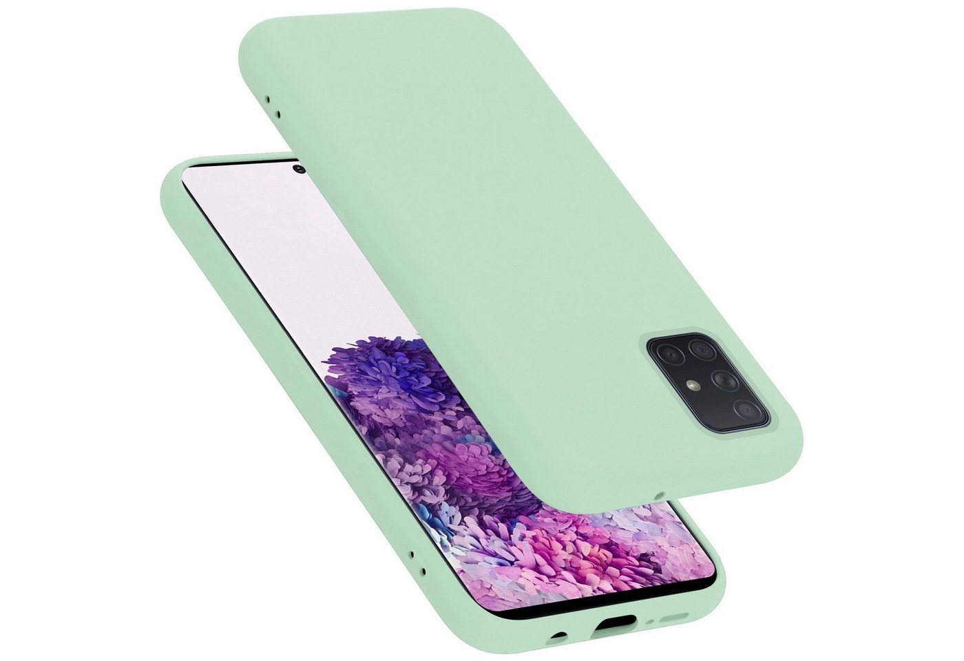 Cadorabo Handyhülle für Samsung Galaxy A71 4G Hülle Samsung Galaxy A71 4G, Flexible Hülle TPU Silikon Schutzhülle Back Cover Case Cadorabo Handyhülle für Samsung Galaxy A71 4G Hülle Samsung Galaxy A71 4G, Flexible Hülle TPU Silikon Schutzhülle Back Cover Case von Cadorabo