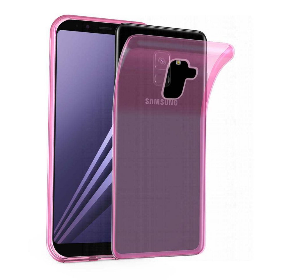 Cadorabo Handyhülle für Samsung Galaxy A8 2018 Hülle Samsung Galaxy A8 2018, Hülle TPU Silikon Handy Schutzhülle Slim Transparent Case Cover Cadorabo Handyhülle für Samsung Galaxy A8 2018 Hülle Samsung Galaxy A8 2018, Hülle TPU Silikon Handy Schutzhülle Slim Transparent Case Cover von Cadorabo