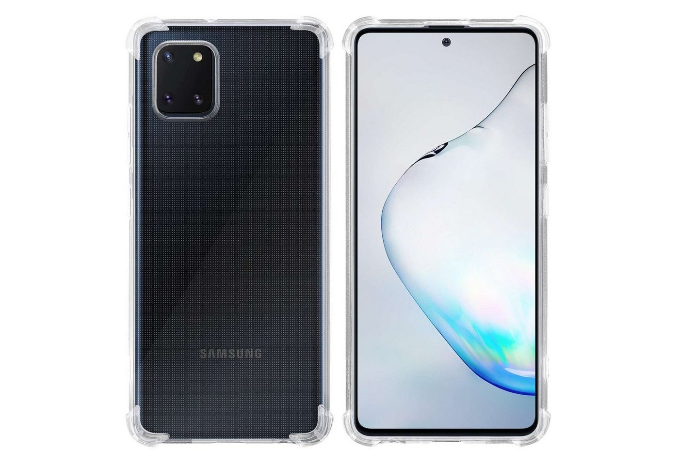 Cadorabo Handyhülle Samsung Galaxy A81 / NOTE 10 LITE / M60s Samsung Galaxy A81 / NOTE 10 LITE / M60s, Flexible TPU Silikon Handy Schutzhülle - Hülle - ultra slim von Cadorabo