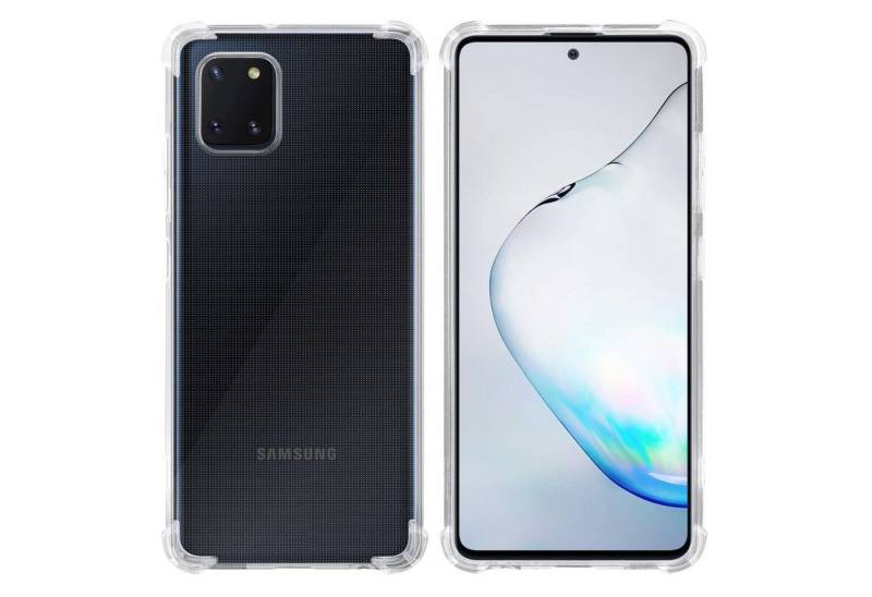 Cadorabo Handyhülle für Samsung Galaxy A81 / NOTE 10 LITE / M60s Hülle Samsung Galaxy A81 / NOTE 10 LITE / M60s, Hülle TPU Silikon Handy Schutzhülle Slim Transparent Case Cover von Cadorabo