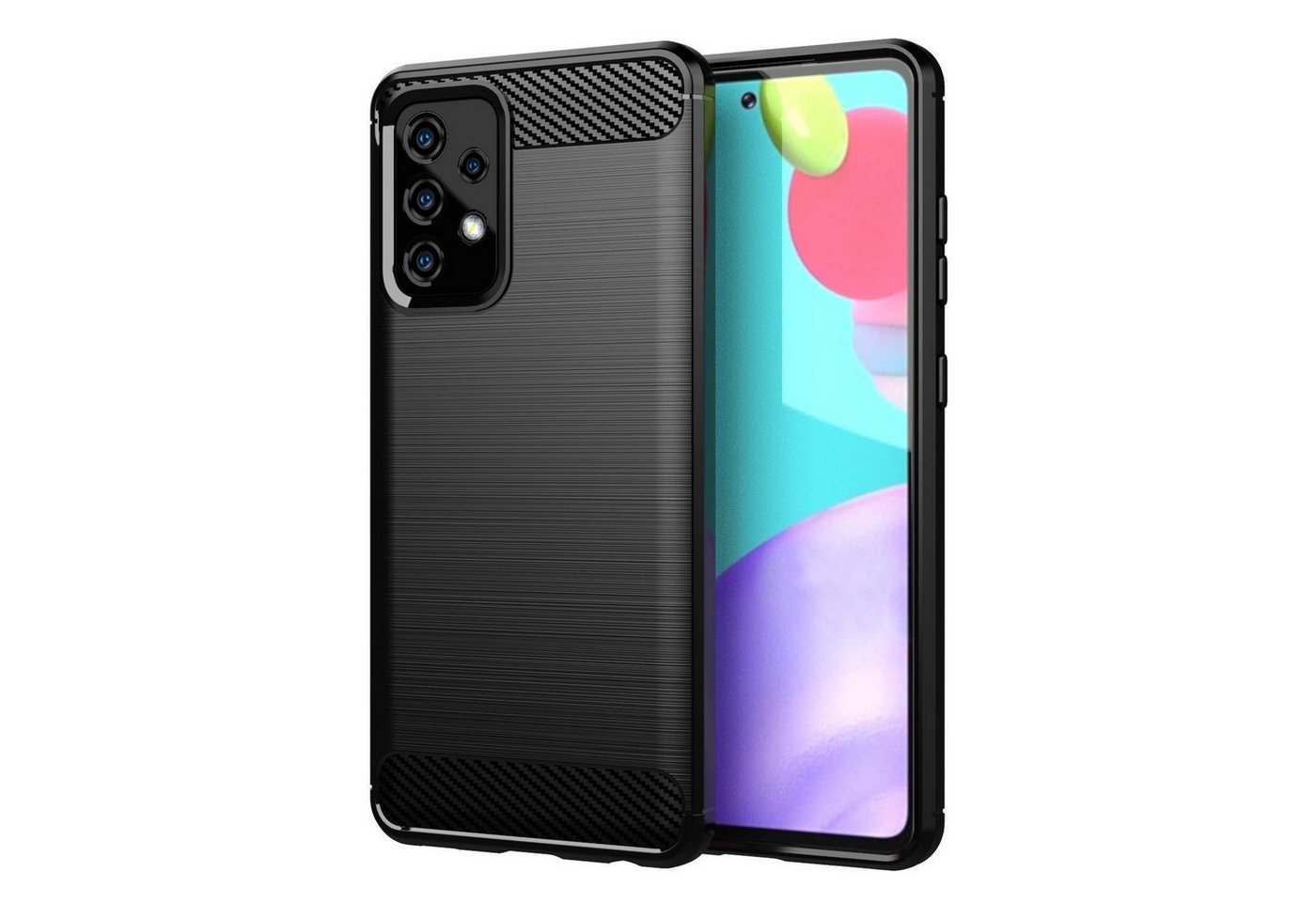 Cadorabo Handyhülle für Samsung Galaxy A91 / S10 LITE / M80s Hülle Samsung Galaxy A91 / S10 LITE / M80s, Flexible Ultra Slim TPU Silikon Handy Schutzhülle Back Cover Bumper Cadorabo Handyhülle für Samsung Galaxy A91 / S10 LITE / M80s Hülle Samsung Galaxy A91 / S10 LITE / M80s, Flexible Ultra Slim TPU Silikon Handy Schutzhülle Back Cover Bumper von Cadorabo