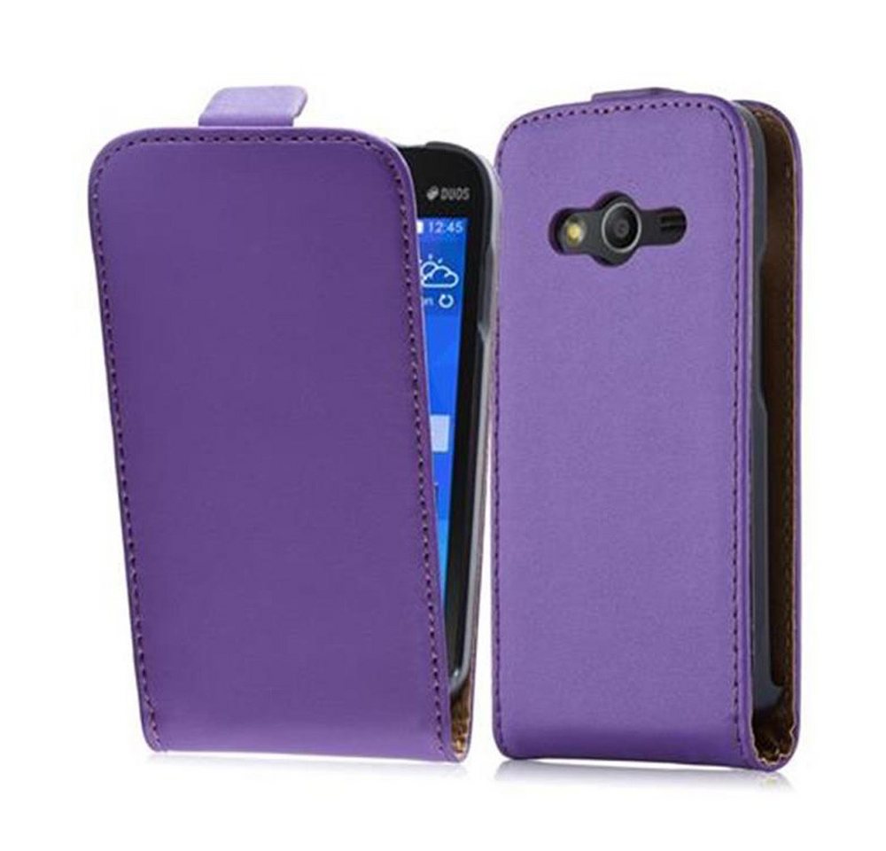 Cadorabo Handyhülle für Samsung Galaxy ACE 4 Hülle Samsung Galaxy ACE 4, Klappbare Handy Schutzhülle - Hülle - mit Magnetverschluss Cadorabo Handyhülle für Samsung Galaxy ACE 4 Hülle Samsung Galaxy ACE 4, Klappbare Handy Schutzhülle - Hülle - mit Magnetverschluss von Cadorabo