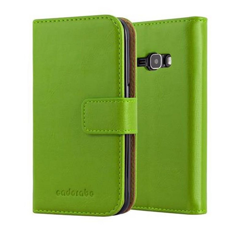 Cadorabo Handyhülle für Samsung Galaxy J1 2016 Hülle Samsung Galaxy J1 2016, Klappbare Handy Schutzhülle - Hülle - mit Standfunktion und Kartenfach Cadorabo Handyhülle für Samsung Galaxy J1 2016 Hülle Samsung Galaxy J1 2016, Klappbare Handy Schutzhülle - Hülle - mit Standfunktion und Kartenfach von Cadorabo