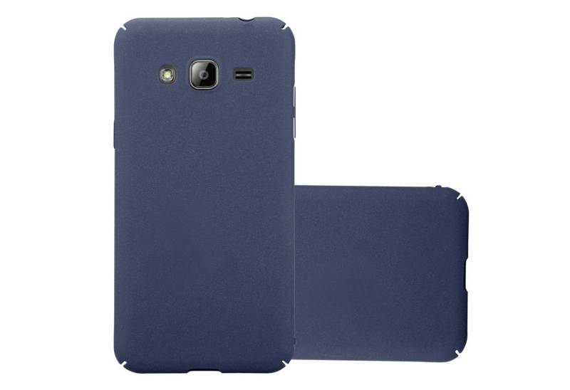 Cadorabo Handyhülle für Samsung Galaxy J3 2016 Hülle Samsung Galaxy J3 2016, Handy Schutzhülle - Hülle - Robustes Hard Cover Back Case Bumper von Cadorabo