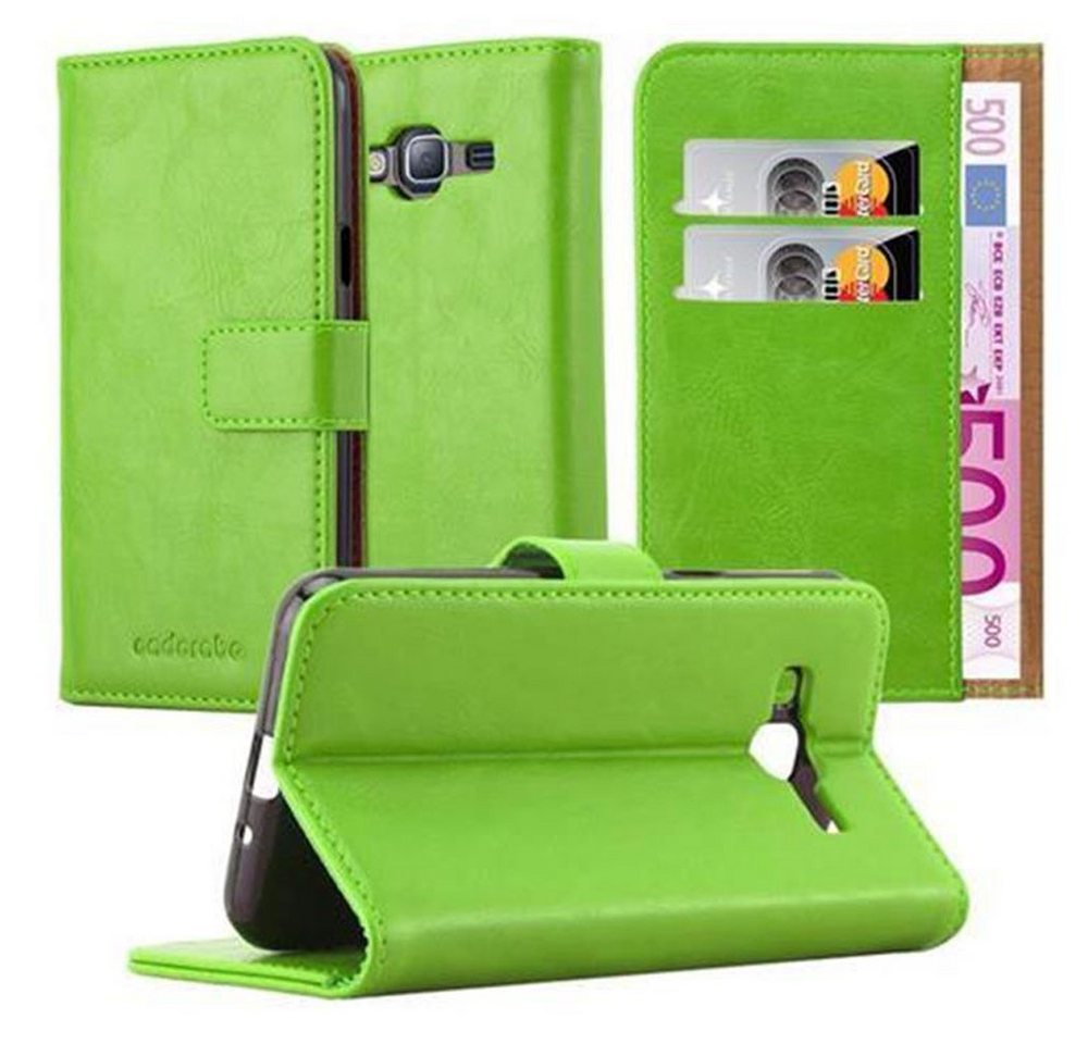 Cadorabo Handyhülle für Samsung Galaxy J3 2016 Hülle Samsung Galaxy J3 2016, Klappbare Handy Schutzhülle - Hülle - mit Standfunktion und Kartenfach Cadorabo Handyhülle für Samsung Galaxy J3 2016 Hülle Samsung Galaxy J3 2016, Klappbare Handy Schutzhülle - Hülle - mit Standfunktion und Kartenfach von Cadorabo