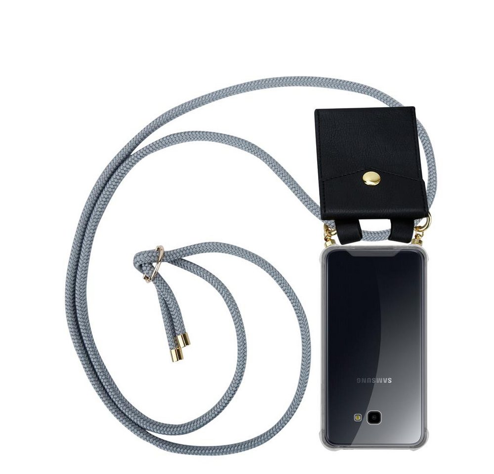 Cadorabo Handyhülle für Samsung Galaxy J4 PLUS Kette Samsung Galaxy J4 PLUS, Flexible TPU Silikon Handy Schutzhülle - Hülle - mit Handykette Cadorabo Handyhülle für Samsung Galaxy J4 PLUS Kette Samsung Galaxy J4 PLUS, Flexible TPU Silikon Handy Schutzhülle - Hülle - mit Handykette von Cadorabo