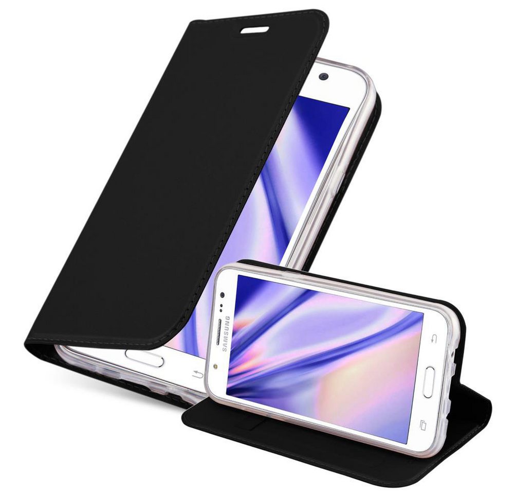 Cadorabo Handyhülle für Samsung Galaxy J5 2015 Hülle Samsung Galaxy J5 2015, Schutzhülle Hülle mit Standfunktion, Magnetverschluss und Kartenfach Cadorabo Handyhülle für Samsung Galaxy J5 2015 Hülle Samsung Galaxy J5 2015, Schutzhülle Hülle mit Standfunktion, Magnetverschluss und Kartenfach von Cadorabo