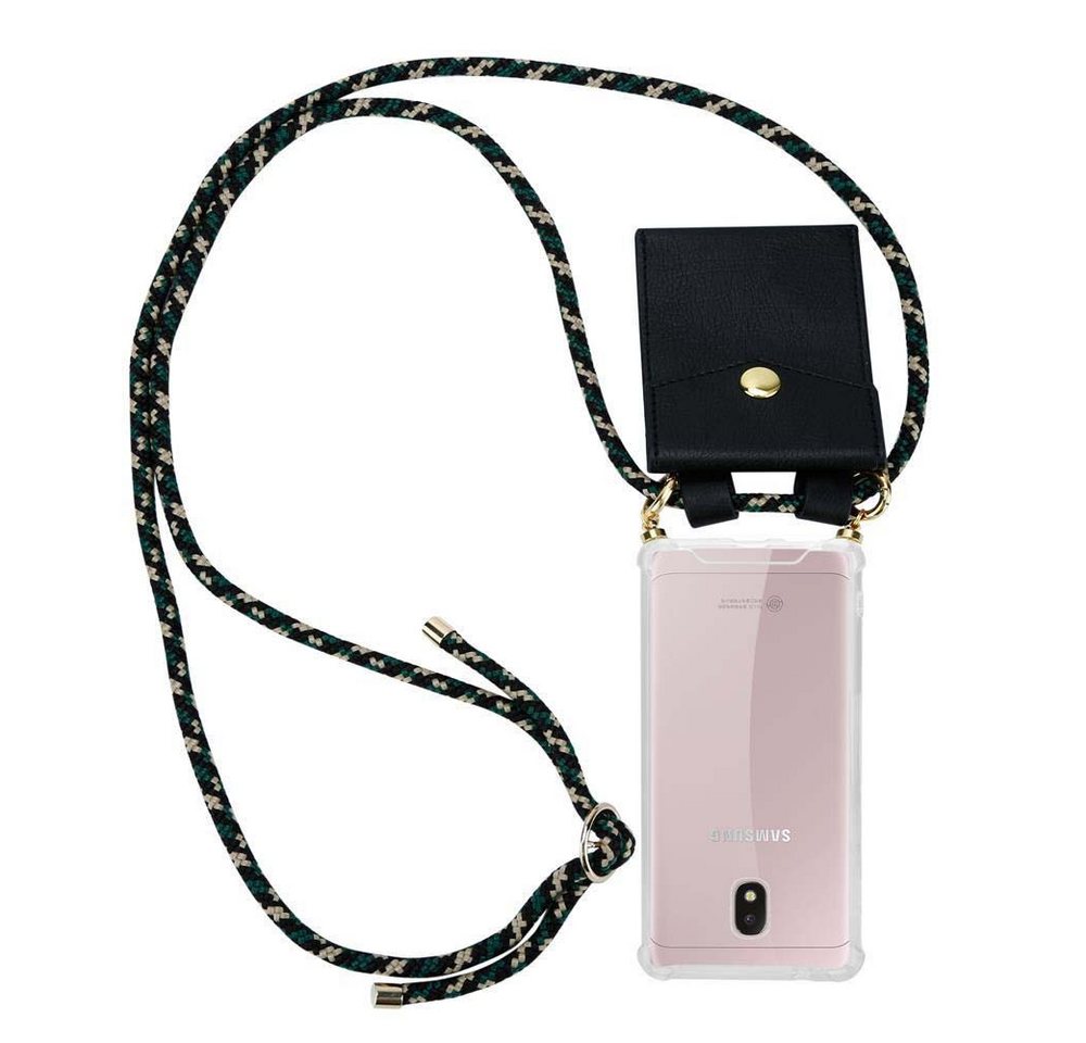 Cadorabo Handyhülle für Samsung Galaxy J5 2017 Kette Samsung Galaxy J5 2017, Flexible TPU Silikon Handy Schutzhülle - Hülle - mit Handykette Cadorabo Handyhülle für Samsung Galaxy J5 2017 Kette Samsung Galaxy J5 2017, Flexible TPU Silikon Handy Schutzhülle - Hülle - mit Handykette von Cadorabo
