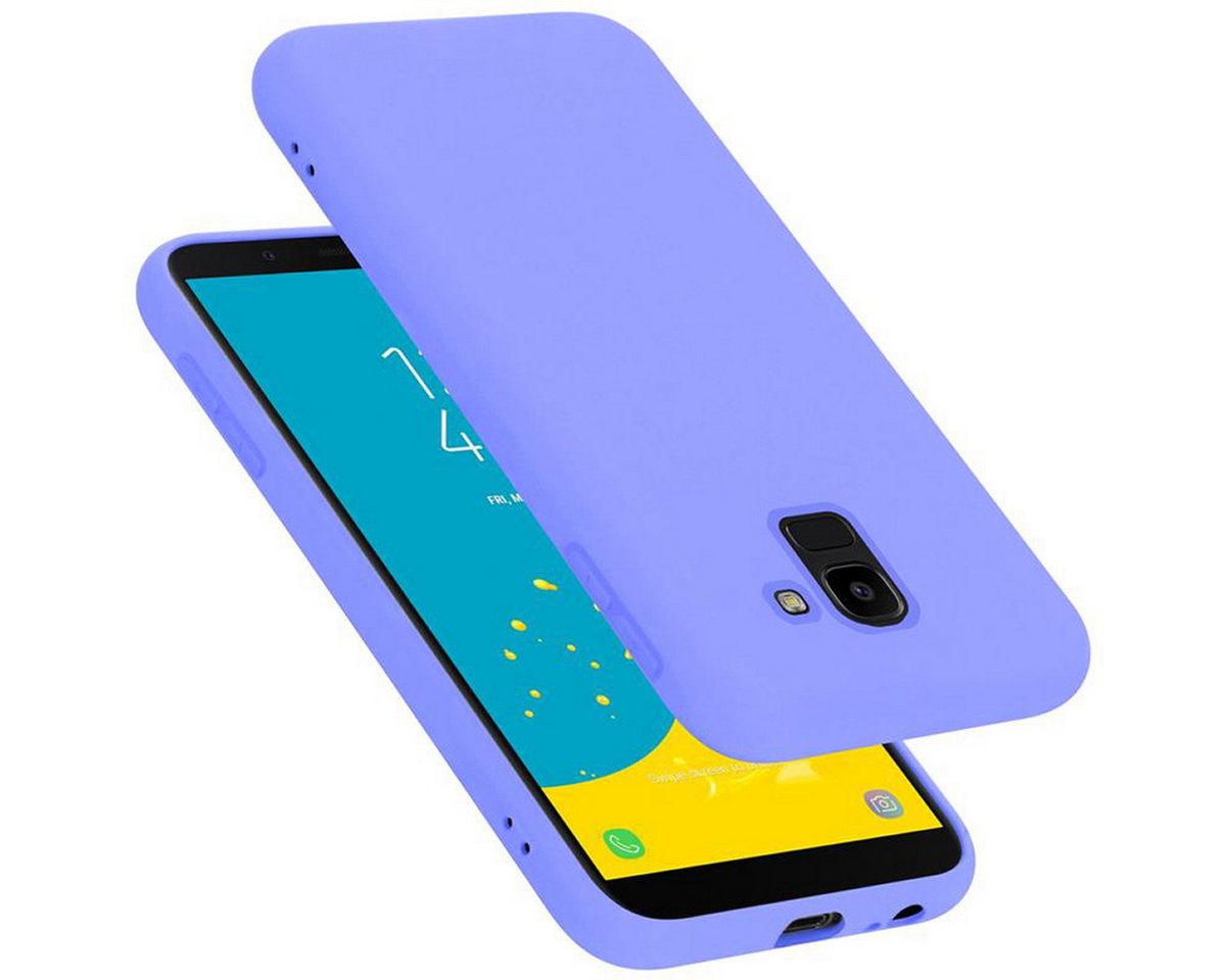Cadorabo Handyhülle für Samsung Galaxy J6 2018 Hülle Samsung Galaxy J6 2018, Flexible Hülle TPU Silikon Schutzhülle Back Cover Case Cadorabo Handyhülle für Samsung Galaxy J6 2018 Hülle Samsung Galaxy J6 2018, Flexible Hülle TPU Silikon Schutzhülle Back Cover Case von Cadorabo