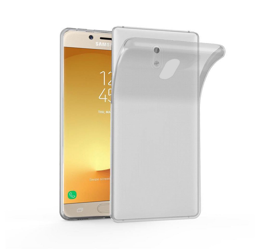 Cadorabo Handyhülle für Samsung Galaxy J7 2017 Hülle Samsung Galaxy J7 2017, Hülle TPU Silikon Handy Schutzhülle Slim Transparent Case Cover Cadorabo Handyhülle für Samsung Galaxy J7 2017 Hülle Samsung Galaxy J7 2017, Hülle TPU Silikon Handy Schutzhülle Slim Transparent Case Cover von Cadorabo