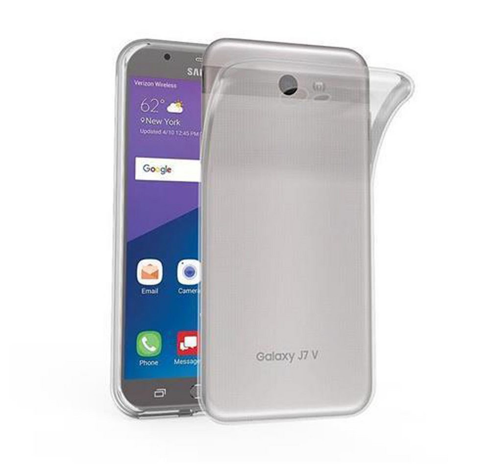 Cadorabo Handyhülle Samsung Galaxy J7 2017 US Version Samsung Galaxy J7 2017 US Version, Flexible TPU Silikon Handy Schutzhülle - Hülle - ultra slim von Cadorabo