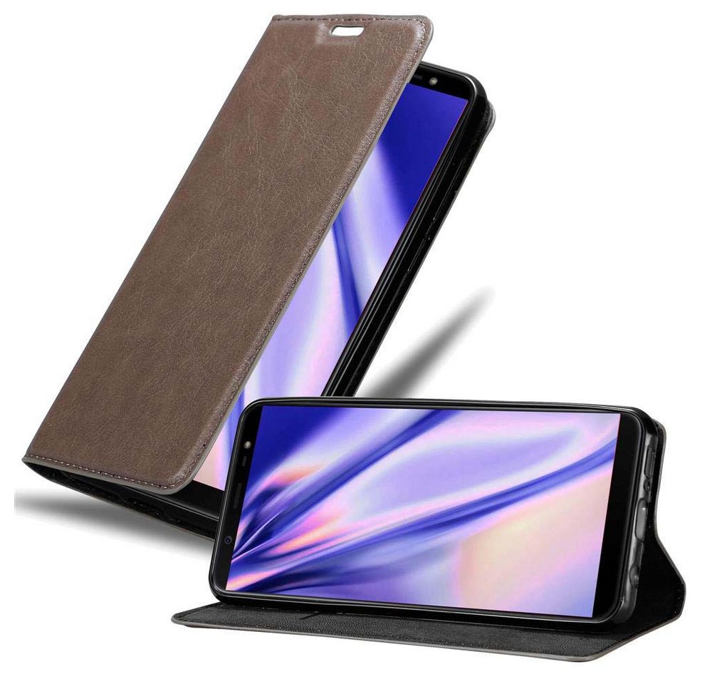 Cadorabo Handyhülle für Samsung Galaxy J8 2018 Hülle Samsung Galaxy J8 2018, Hülle Schutzhülle mit Standfunktion, Magnetverschluss und Kartenfach Cadorabo Handyhülle für Samsung Galaxy J8 2018 Hülle Samsung Galaxy J8 2018, Hülle Schutzhülle mit Standfunktion, Magnetverschluss und Kartenfach von Cadorabo