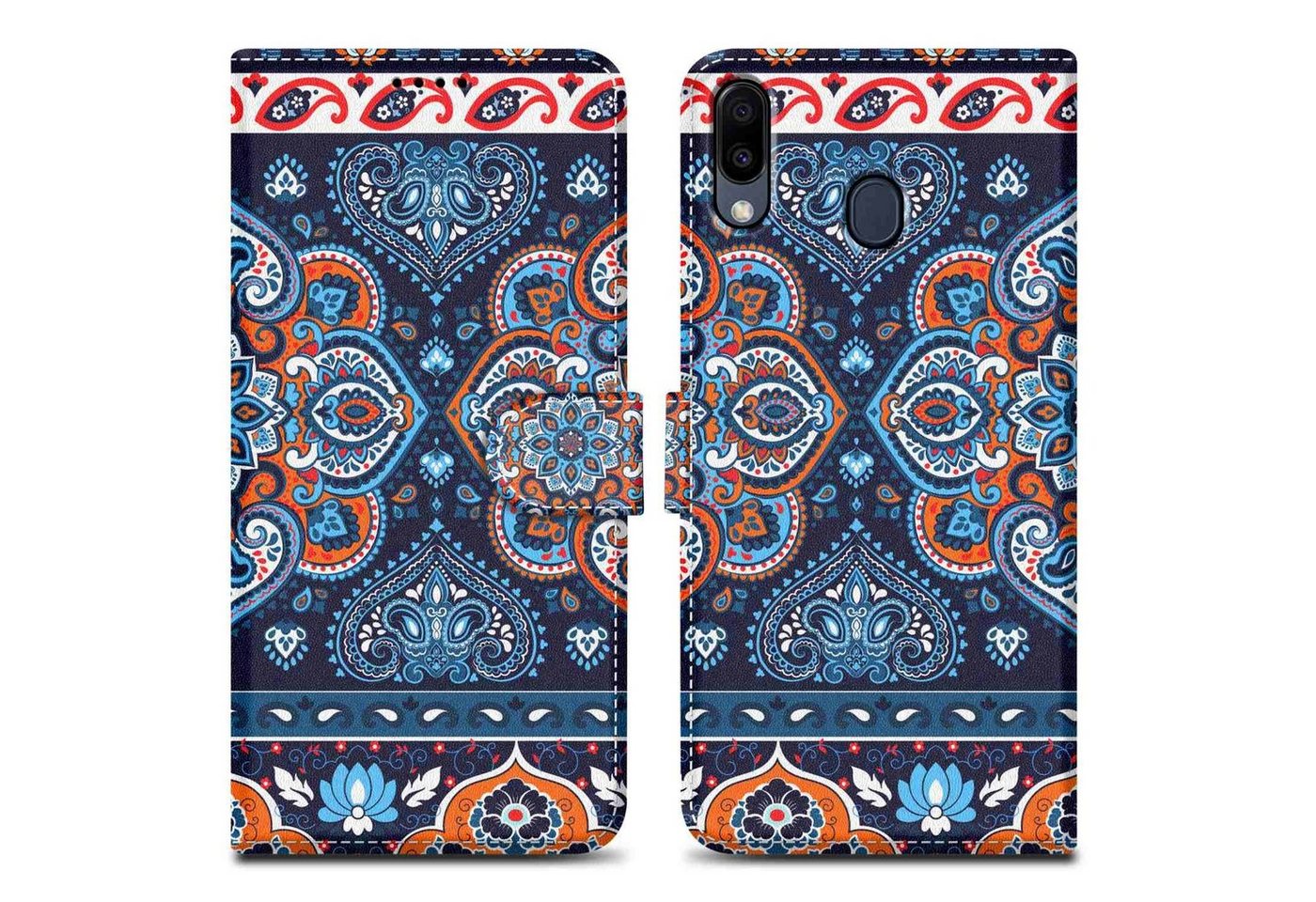 Cadorabo Handyhülle für Samsung Galaxy M20 Hülle Samsung Galaxy M20, Handy Schutzhülle - Hülle, Standfunktion, Kartenfach, Magnetverschluss Cadorabo Handyhülle für Samsung Galaxy M20 Hülle Samsung Galaxy M20, Handy Schutzhülle - Hülle, Standfunktion, Kartenfach, Magnetverschluss von Cadorabo