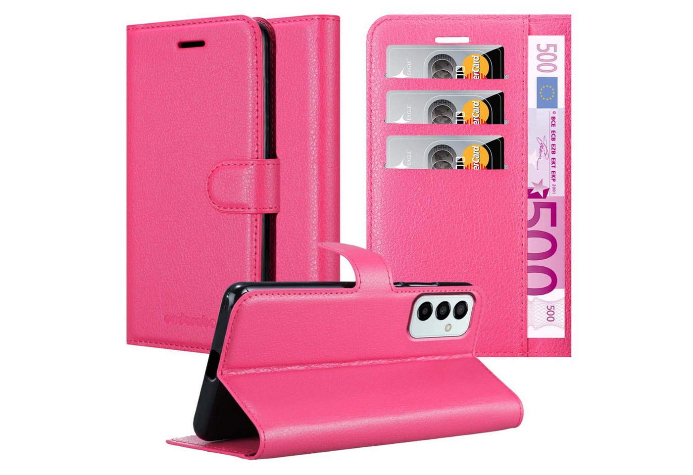 Cadorabo Handyhülle für Samsung Galaxy M23 5G Hülle Samsung Galaxy M23 5G, Hülle Schutzhülle mit Standfunktion, Kartenfach und Magnetverschluss Cadorabo Handyhülle für Samsung Galaxy M23 5G Hülle Samsung Galaxy M23 5G, Hülle Schutzhülle mit Standfunktion, Kartenfach und Magnetverschluss von Cadorabo