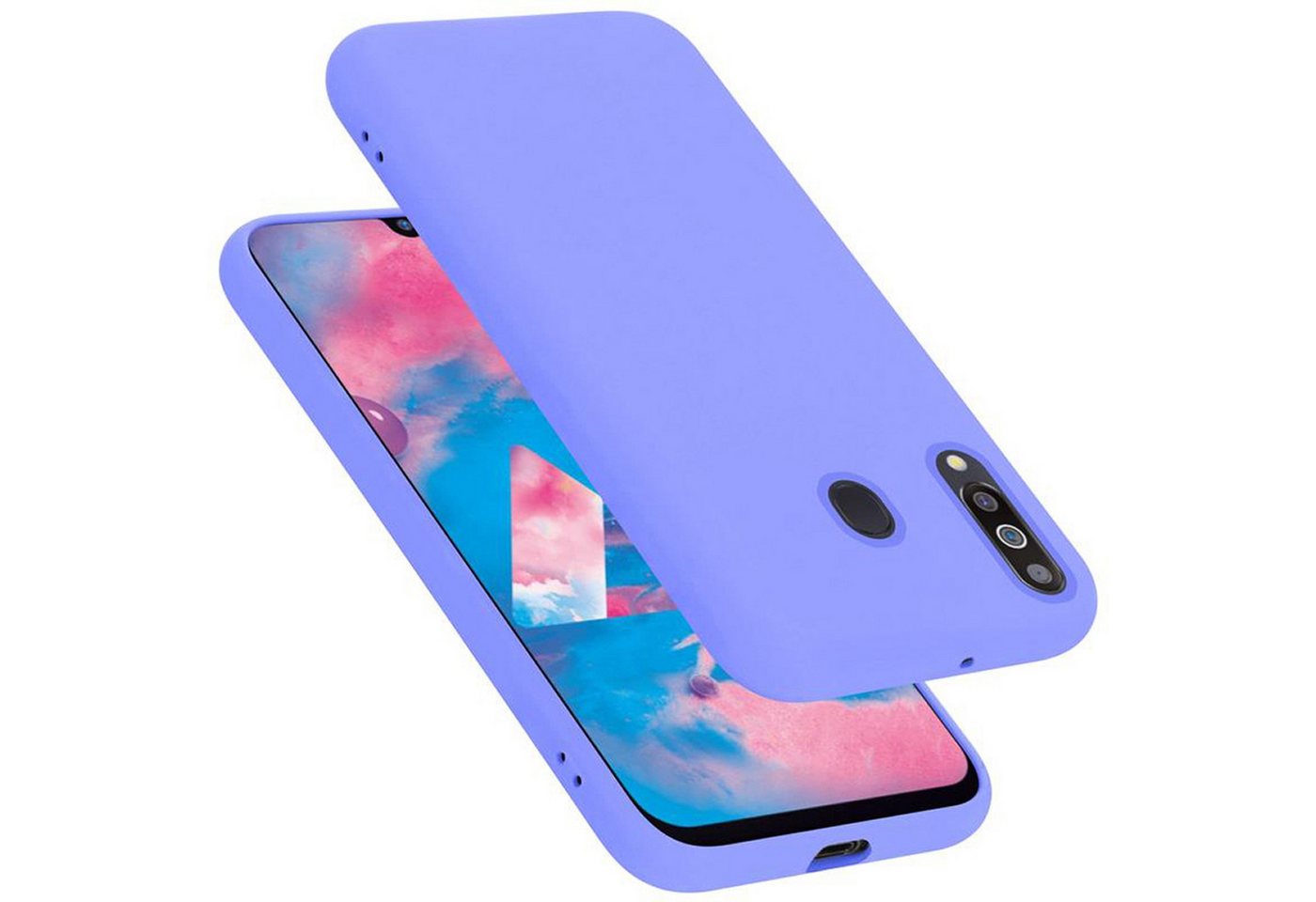 Cadorabo Handyhülle für Samsung Galaxy M30 / A40s Hülle Samsung Galaxy M30 / A40s, Flexible Hülle TPU Silikon Schutzhülle Back Cover Case Cadorabo Handyhülle für Samsung Galaxy M30 / A40s Hülle Samsung Galaxy M30 / A40s, Flexible Hülle TPU Silikon Schutzhülle Back Cover Case von Cadorabo