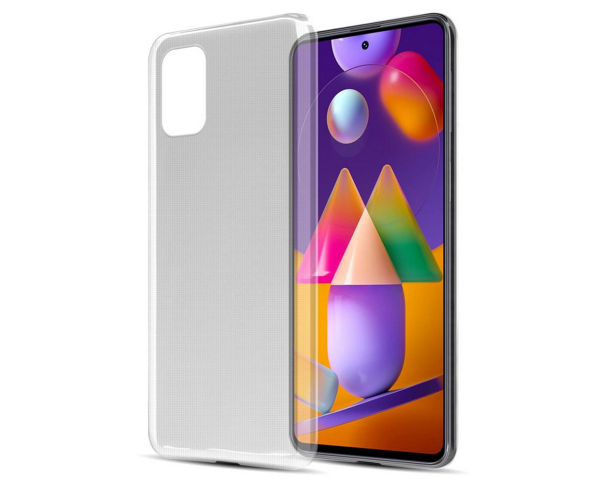 Cadorabo Handyhülle für Samsung Galaxy M31s Hülle Samsung Galaxy M31s, Hülle TPU Silikon Handy Schutzhülle Slim Transparent Case Cover Cadorabo Handyhülle für Samsung Galaxy M31s Hülle Samsung Galaxy M31s, Hülle TPU Silikon Handy Schutzhülle Slim Transparent Case Cover von Cadorabo