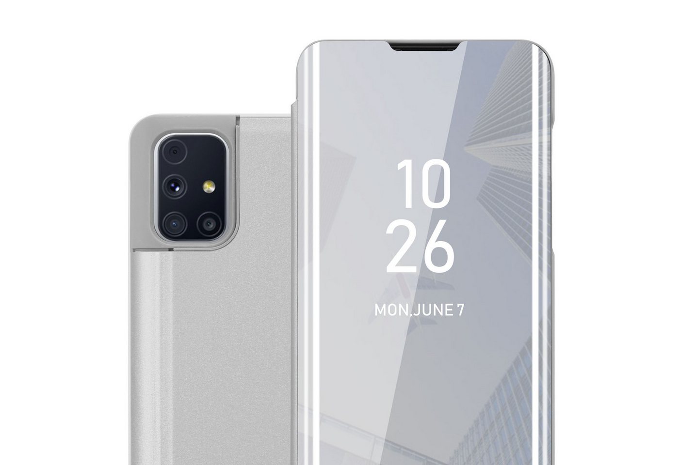 Cadorabo Handyhülle für Samsung Galaxy M31s Hülle Samsung Galaxy M31s, Klappbare Handy Schutzhülle - Hülle - mit Standfunktion und Kartenfach Cadorabo Handyhülle für Samsung Galaxy M31s Hülle Samsung Galaxy M31s, Klappbare Handy Schutzhülle - Hülle - mit Standfunktion und Kartenfach von Cadorabo