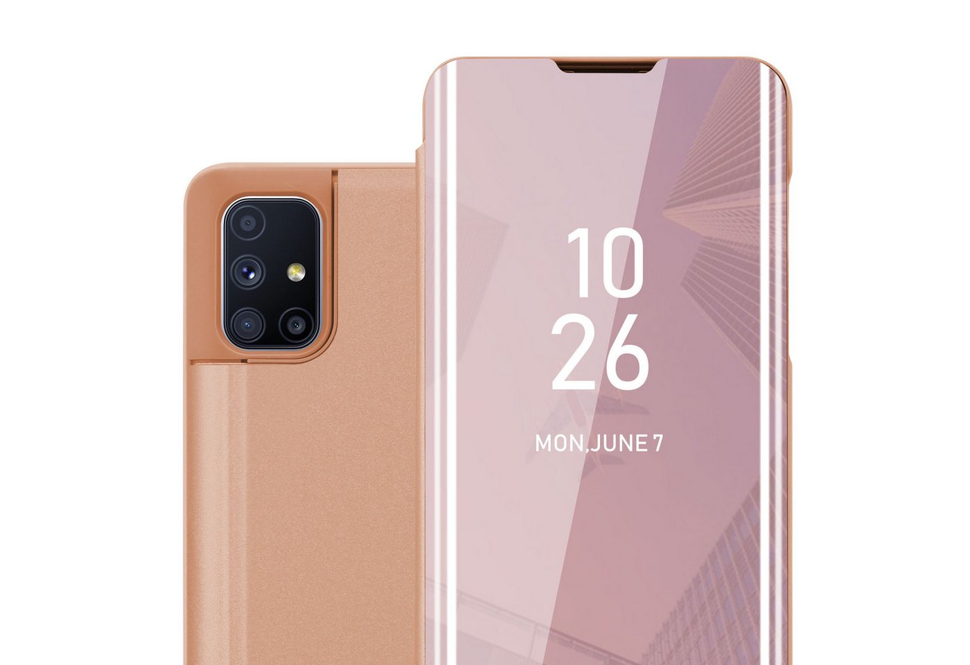 Cadorabo Handyhülle für Samsung Galaxy M51 Hülle Samsung Galaxy M51, Klappbare Handy Schutzhülle - Hülle - mit Standfunktion und Kartenfach Cadorabo Handyhülle für Samsung Galaxy M51 Hülle Samsung Galaxy M51, Klappbare Handy Schutzhülle - Hülle - mit Standfunktion und Kartenfach von Cadorabo