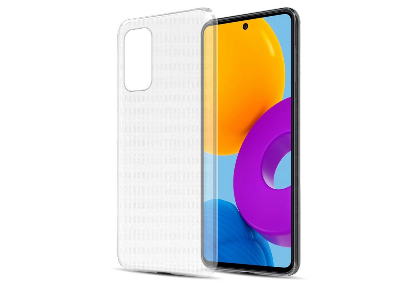 Cadorabo Handyhülle für Samsung Galaxy M52 5G Hülle Samsung Galaxy M52 5G, Hülle TPU Silikon Handy Schutzhülle Slim Transparent Case Cover Cadorabo Handyhülle für Samsung Galaxy M52 5G Hülle Samsung Galaxy M52 5G, Hülle TPU Silikon Handy Schutzhülle Slim Transparent Case Cover von Cadorabo