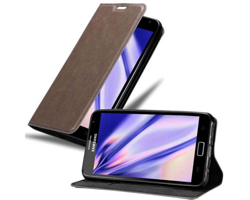 Cadorabo Handyhülle für Samsung Galaxy NOTE 1 Hülle Samsung Galaxy NOTE 1, Hülle Schutzhülle mit Standfunktion, Magnetverschluss und Kartenfach von Cadorabo