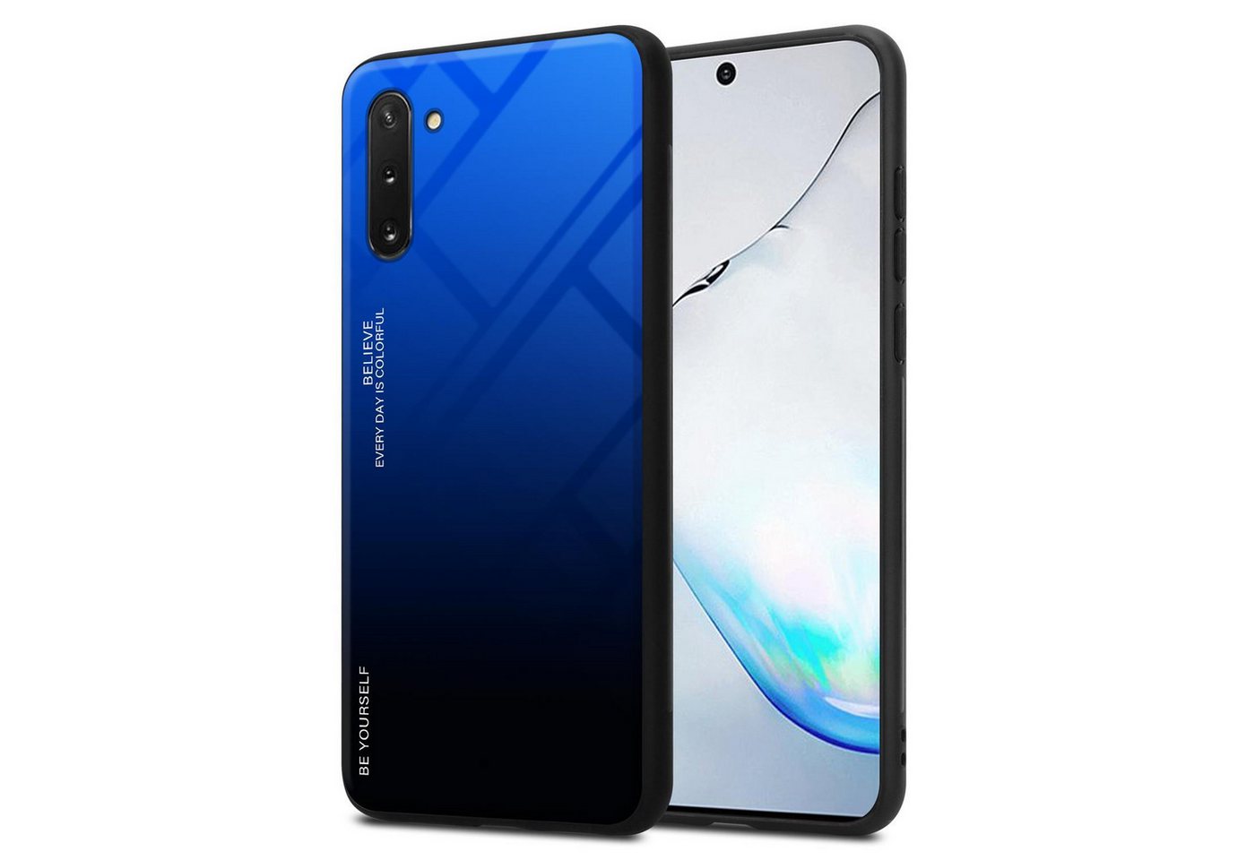 Cadorabo Handyhülle für Samsung Galaxy NOTE 10 Hülle Samsung Galaxy NOTE 10, Robustes Hard Case - Handy Schutzhülle - Hülle - Back Cover Bumper Cadorabo Handyhülle für Samsung Galaxy NOTE 10 Hülle Samsung Galaxy NOTE 10, Robustes Hard Case - Handy Schutzhülle - Hülle - Back Cover Bumper von Cadorabo