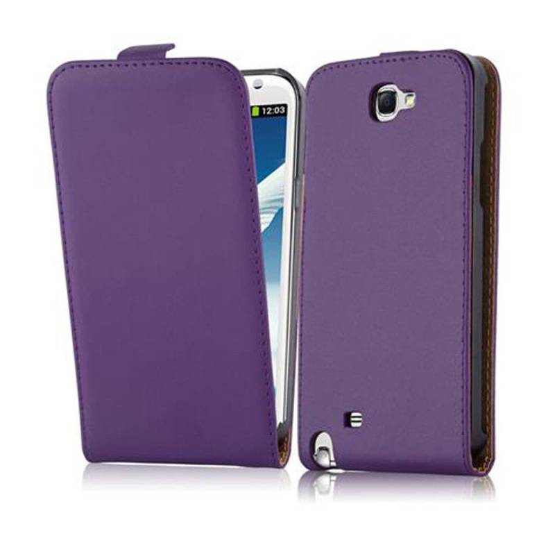 Cadorabo Handyhülle für Samsung Galaxy NOTE 2 Hülle Samsung Galaxy NOTE 2, Klappbare Handy Schutzhülle - Hülle - mit Magnetverschluss von Cadorabo