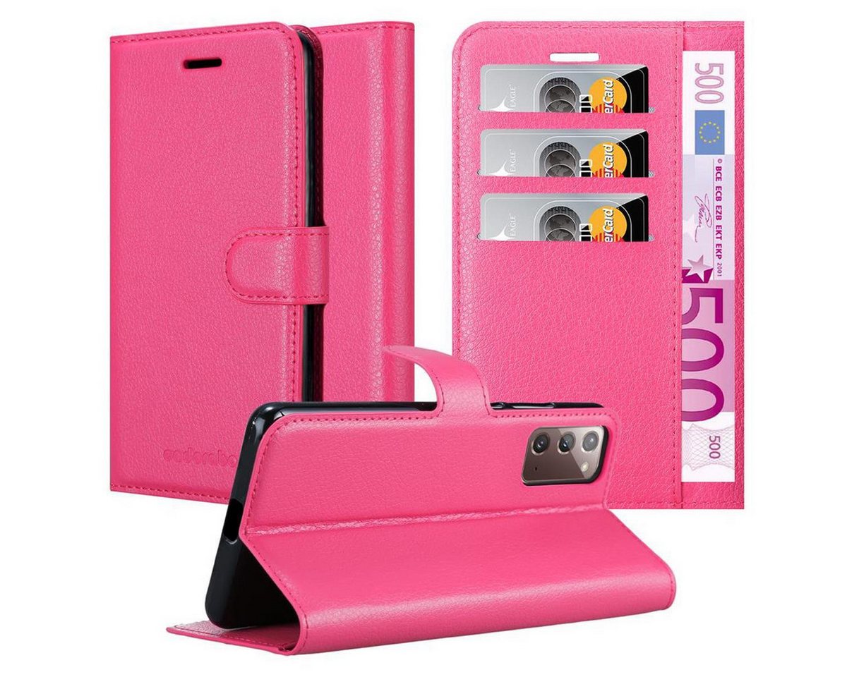 Cadorabo Handyhülle für Samsung Galaxy NOTE 20 Hülle Samsung Galaxy NOTE 20, Hülle Schutzhülle mit Standfunktion, Kartenfach und Magnetverschluss Cadorabo Handyhülle für Samsung Galaxy NOTE 20 Hülle Samsung Galaxy NOTE 20, Hülle Schutzhülle mit Standfunktion, Kartenfach und Magnetverschluss von Cadorabo