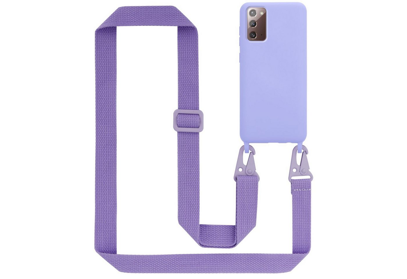 Cadorabo Handyhülle für Samsung Galaxy NOTE 20 Kette Samsung Galaxy NOTE 20, TPU Silikon Handy Schutzhülle - Hülle - Liquid Style - mit Handykette Cadorabo Handyhülle für Samsung Galaxy NOTE 20 Kette Samsung Galaxy NOTE 20, TPU Silikon Handy Schutzhülle - Hülle - Liquid Style - mit Handykette von Cadorabo