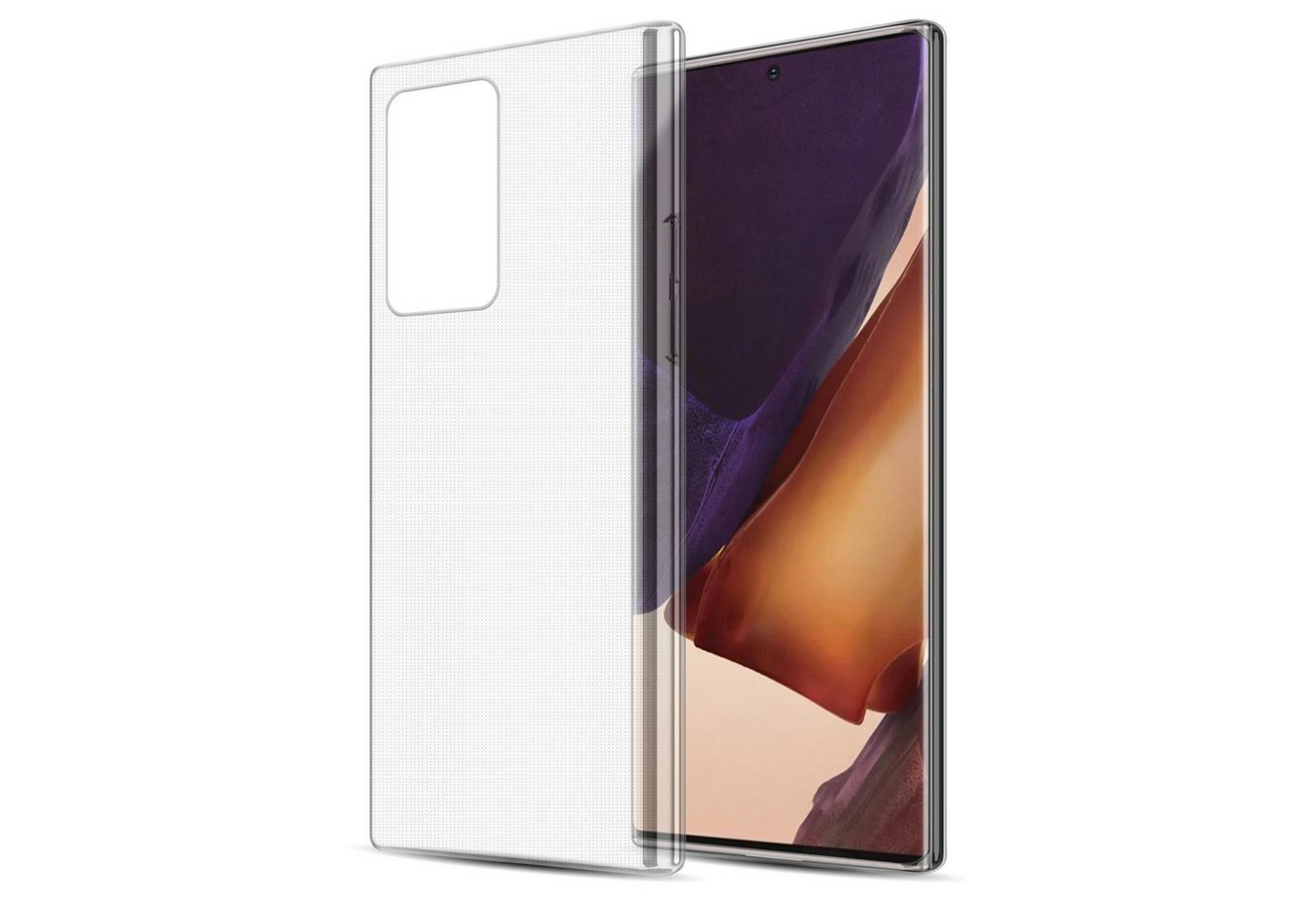 Cadorabo Handyhülle für Samsung Galaxy NOTE 20 ULTRA Hülle Samsung Galaxy NOTE 20 ULTRA, Hülle TPU Silikon Handy Schutzhülle Slim Transparent Case Cover Cadorabo Handyhülle für Samsung Galaxy NOTE 20 ULTRA Hülle Samsung Galaxy NOTE 20 ULTRA, Hülle TPU Silikon Handy Schutzhülle Slim Transparent Case Cover von Cadorabo