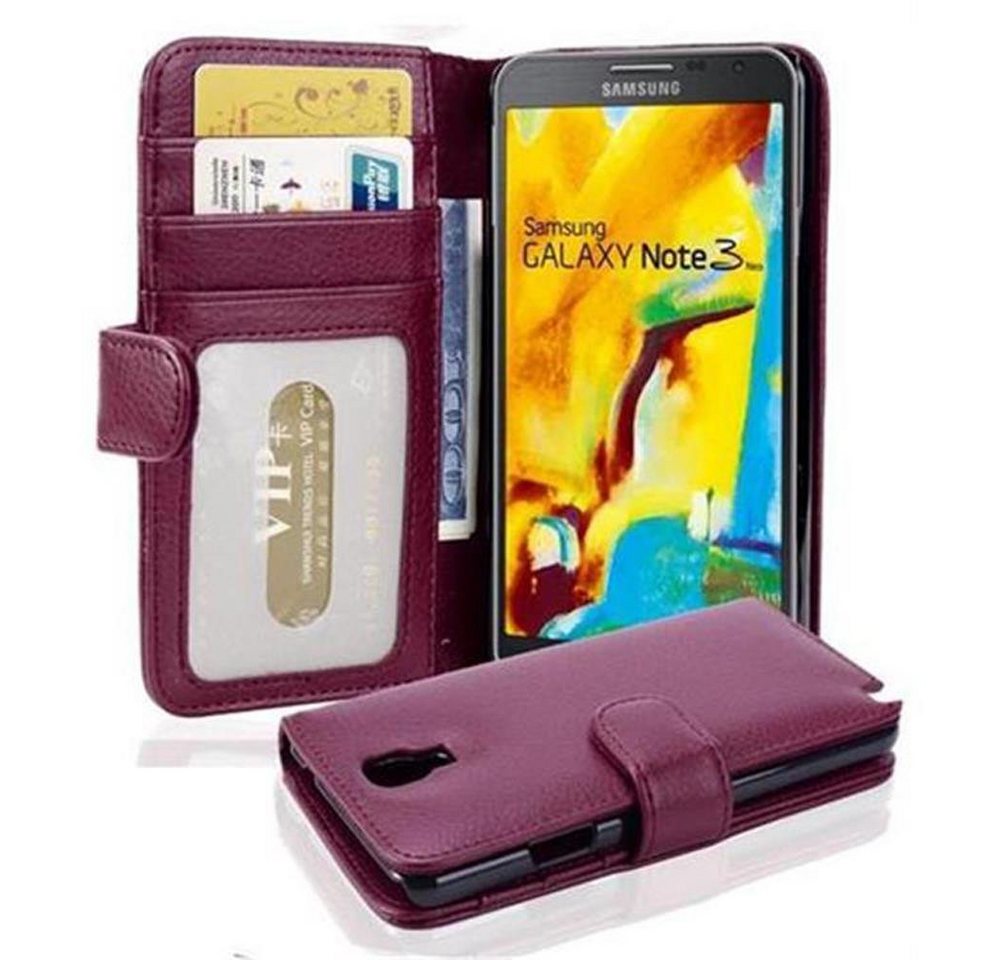 Cadorabo Handyhülle für Samsung Galaxy NOTE 3 NEO Hülle Samsung Galaxy NOTE 3 NEO, Klappbare Handy Schutzhülle - Hülle - mit Standfunktion und Kartenfach Cadorabo Handyhülle für Samsung Galaxy NOTE 3 NEO Hülle Samsung Galaxy NOTE 3 NEO, Klappbare Handy Schutzhülle - Hülle - mit Standfunktion und Kartenfach von Cadorabo