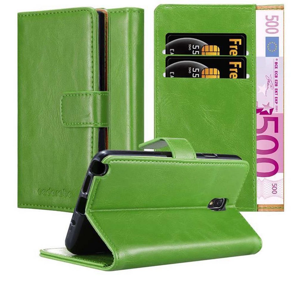 Cadorabo Handyhülle für Samsung Galaxy NOTE 3 NEO Hülle Samsung Galaxy NOTE 3 NEO, Klappbare Handy Schutzhülle - Hülle - mit Standfunktion und Kartenfach Cadorabo Handyhülle für Samsung Galaxy NOTE 3 NEO Hülle Samsung Galaxy NOTE 3 NEO, Klappbare Handy Schutzhülle - Hülle - mit Standfunktion und Kartenfach von Cadorabo
