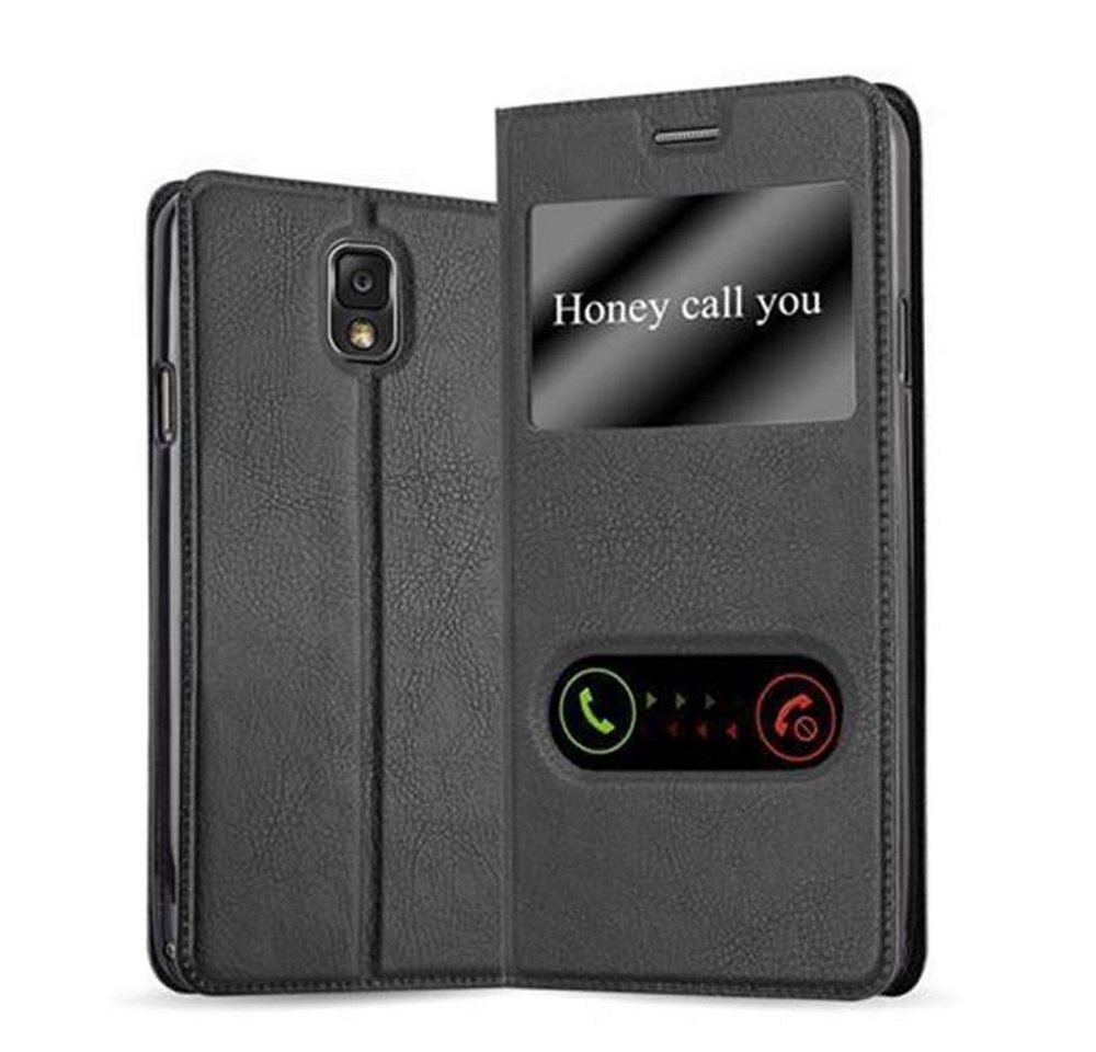 Cadorabo Handyhülle für Samsung Galaxy NOTE 3 Hülle Samsung Galaxy NOTE 3, Klappbare Handy Schutzhülle - Hülle - mit Standfunktion und Kartenfach Cadorabo Handyhülle für Samsung Galaxy NOTE 3 Hülle Samsung Galaxy NOTE 3, Klappbare Handy Schutzhülle - Hülle - mit Standfunktion und Kartenfach von Cadorabo