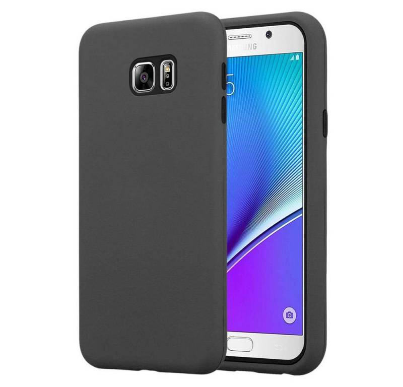 Cadorabo Handyhülle für Samsung Galaxy NOTE 5 Hülle Samsung Galaxy NOTE 5, Handy Schutzhülle TPU Silikon Cover Bumper - Hard Cover Hybrid Case von Cadorabo