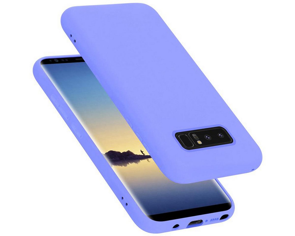 Cadorabo Handyhülle Samsung Galaxy NOTE 8 Samsung Galaxy NOTE 8, Flexible TPU Silikon Handy Schutzhülle - Hülle - Back Cover Bumper von Cadorabo