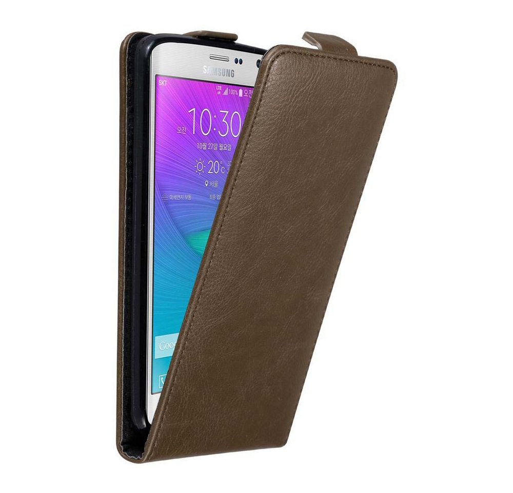 Cadorabo Handyhülle für Samsung Galaxy NOTE EDGE Hülle Samsung Galaxy NOTE EDGE, Handy Schutzhülle, Klappbare Hülle, Kunstleder mit Magnetverschluss Cadorabo Handyhülle für Samsung Galaxy NOTE EDGE Hülle Samsung Galaxy NOTE EDGE, Handy Schutzhülle, Klappbare Hülle, Kunstleder mit Magnetverschluss von Cadorabo