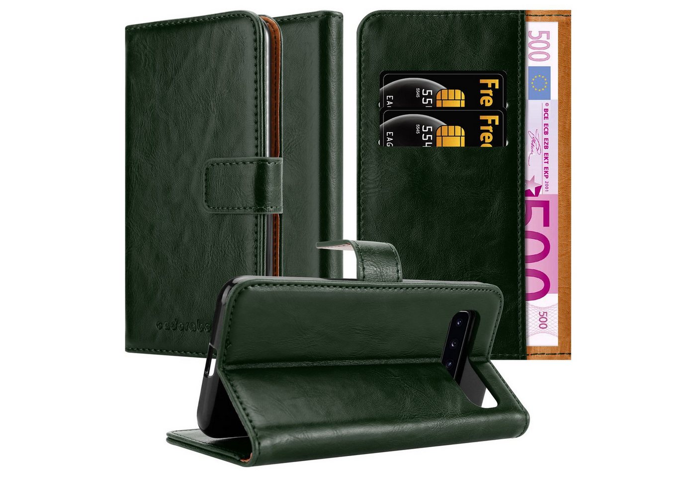 Cadorabo Handyhülle für Samsung Galaxy S10 4G Hülle Samsung Galaxy S10 4G, Klappbare Handy Schutzhülle - Hülle - mit Standfunktion und Kartenfach Cadorabo Handyhülle für Samsung Galaxy S10 4G Hülle Samsung Galaxy S10 4G, Klappbare Handy Schutzhülle - Hülle - mit Standfunktion und Kartenfach von Cadorabo