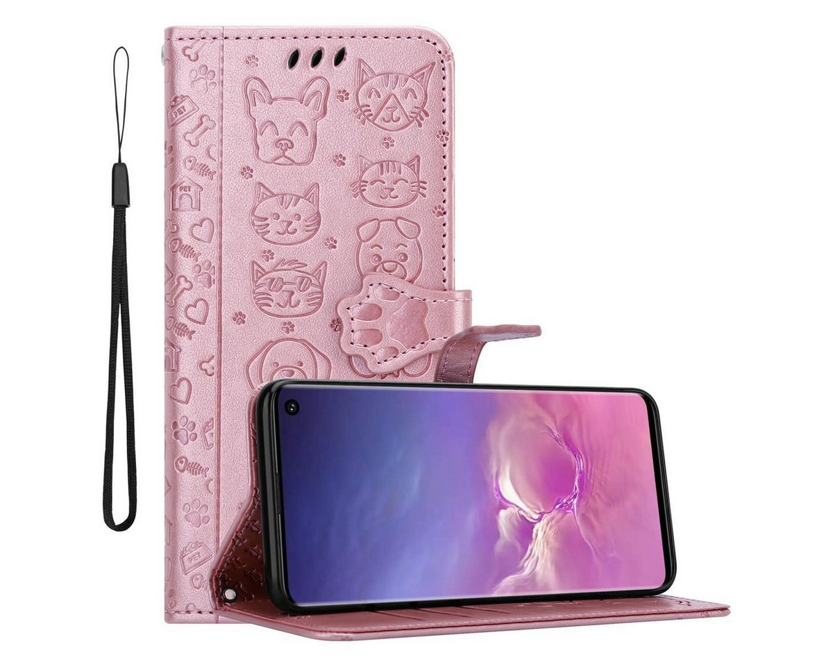 Cadorabo Handyhülle für Samsung Galaxy S10 4G Hülle Samsung Galaxy S10 4G, Klappbare Handy Schutzhülle - Hülle - mit Standfunktion und Kartenfach Cadorabo Handyhülle für Samsung Galaxy S10 4G Hülle Samsung Galaxy S10 4G, Klappbare Handy Schutzhülle - Hülle - mit Standfunktion und Kartenfach von Cadorabo