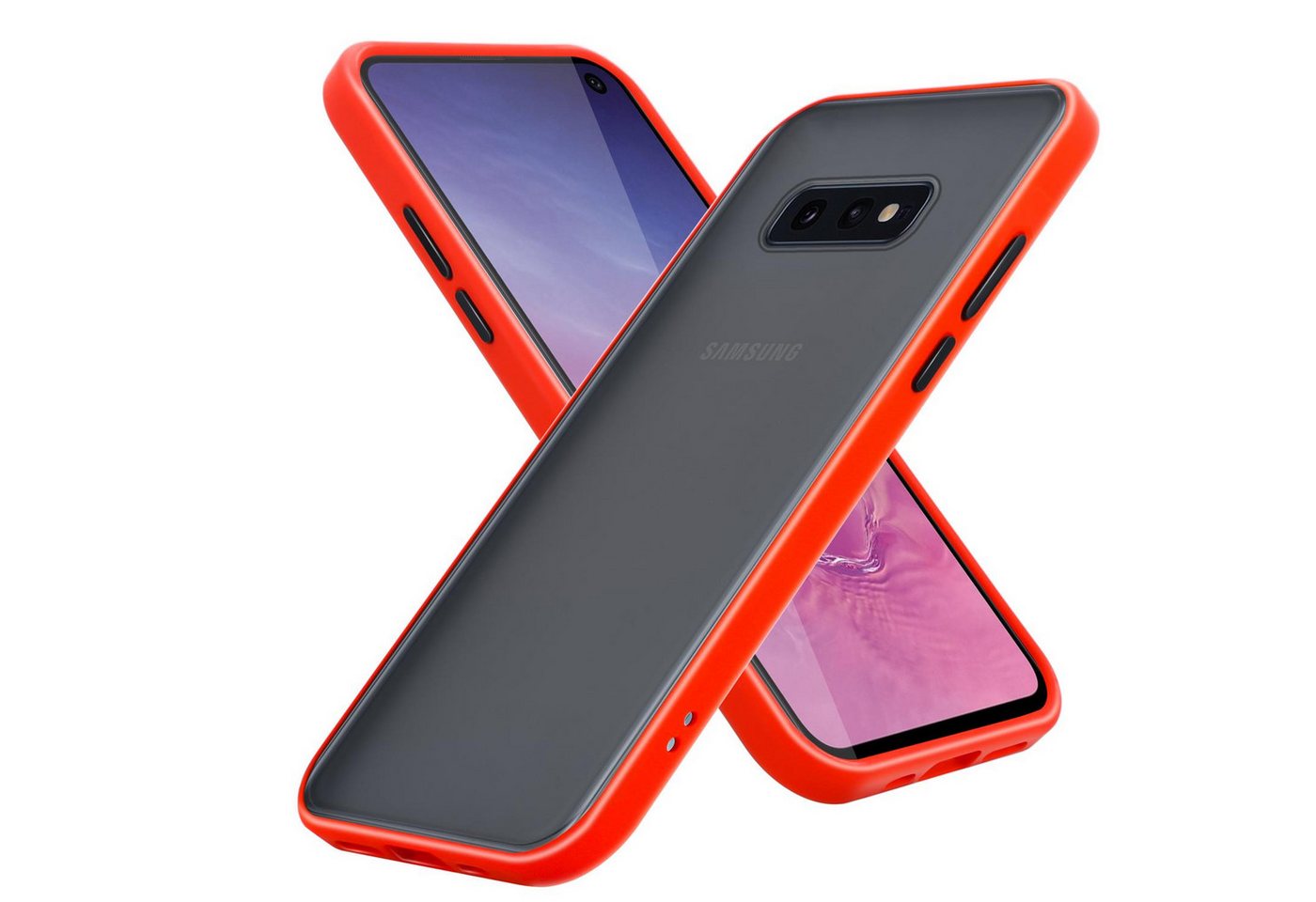 Cadorabo Handyhülle für Samsung Galaxy S10e Hülle Samsung Galaxy S10e, Handy Schutzhülle - Hülle - Ultra Slim Hard Cover Case - Bumper Cadorabo Handyhülle für Samsung Galaxy S10e Hülle Samsung Galaxy S10e, Handy Schutzhülle - Hülle - Ultra Slim Hard Cover Case - Bumper von Cadorabo