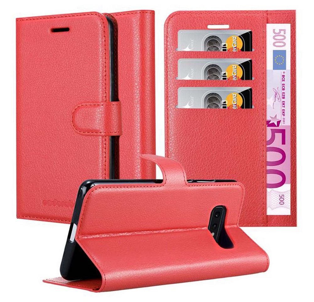 Cadorabo Handyhülle für Samsung Galaxy S10e Hülle Samsung Galaxy S10e, Hülle Schutzhülle mit Standfunktion, Kartenfach und Magnetverschluss Cadorabo Handyhülle für Samsung Galaxy S10e Hülle Samsung Galaxy S10e, Hülle Schutzhülle mit Standfunktion, Kartenfach und Magnetverschluss von Cadorabo