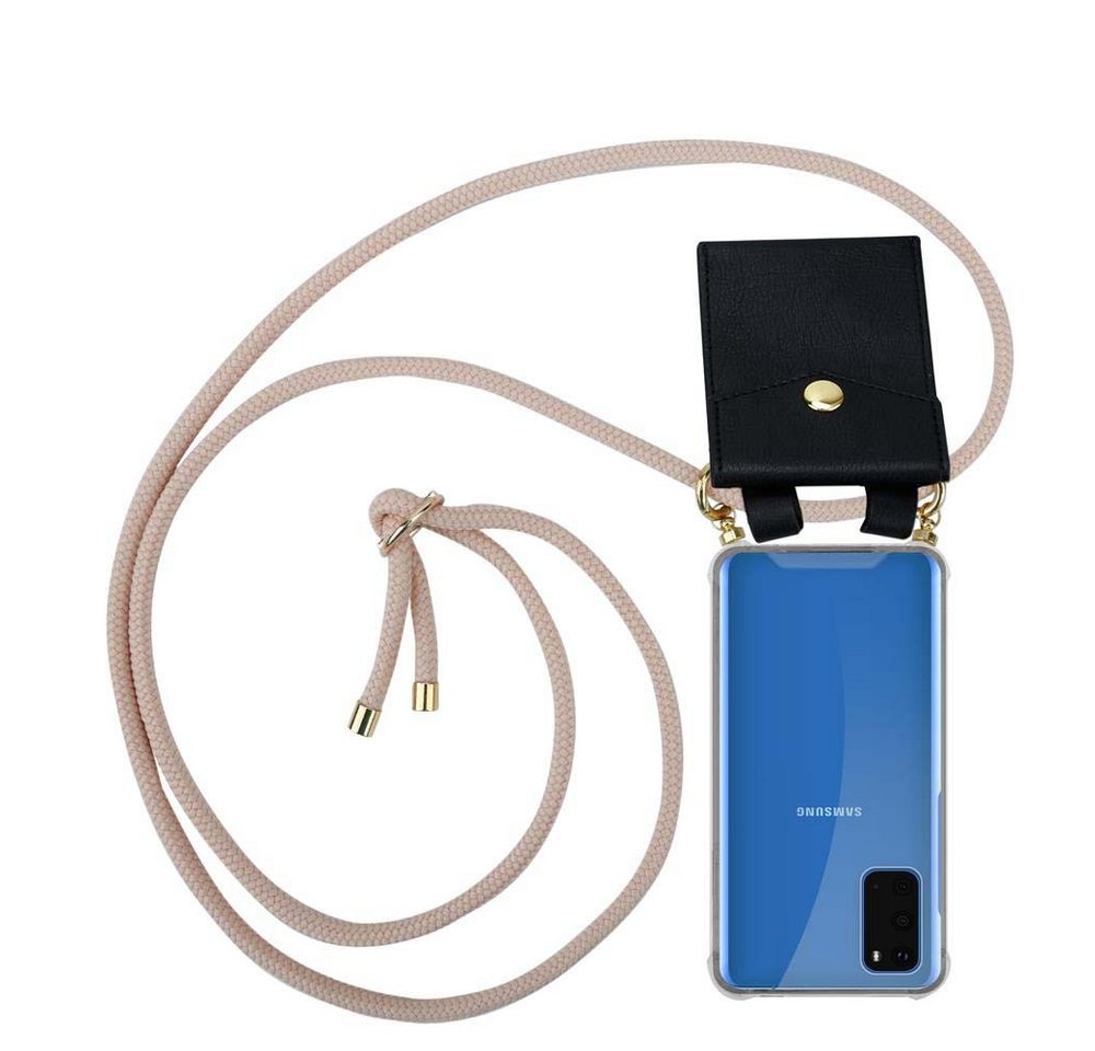 Cadorabo Handyhülle für Samsung Galaxy S20 Kette Samsung Galaxy S20, Flexible TPU Silikon Handy Schutzhülle - Hülle - mit Handykette Cadorabo Handyhülle für Samsung Galaxy S20 Kette Samsung Galaxy S20, Flexible TPU Silikon Handy Schutzhülle - Hülle - mit Handykette von Cadorabo
