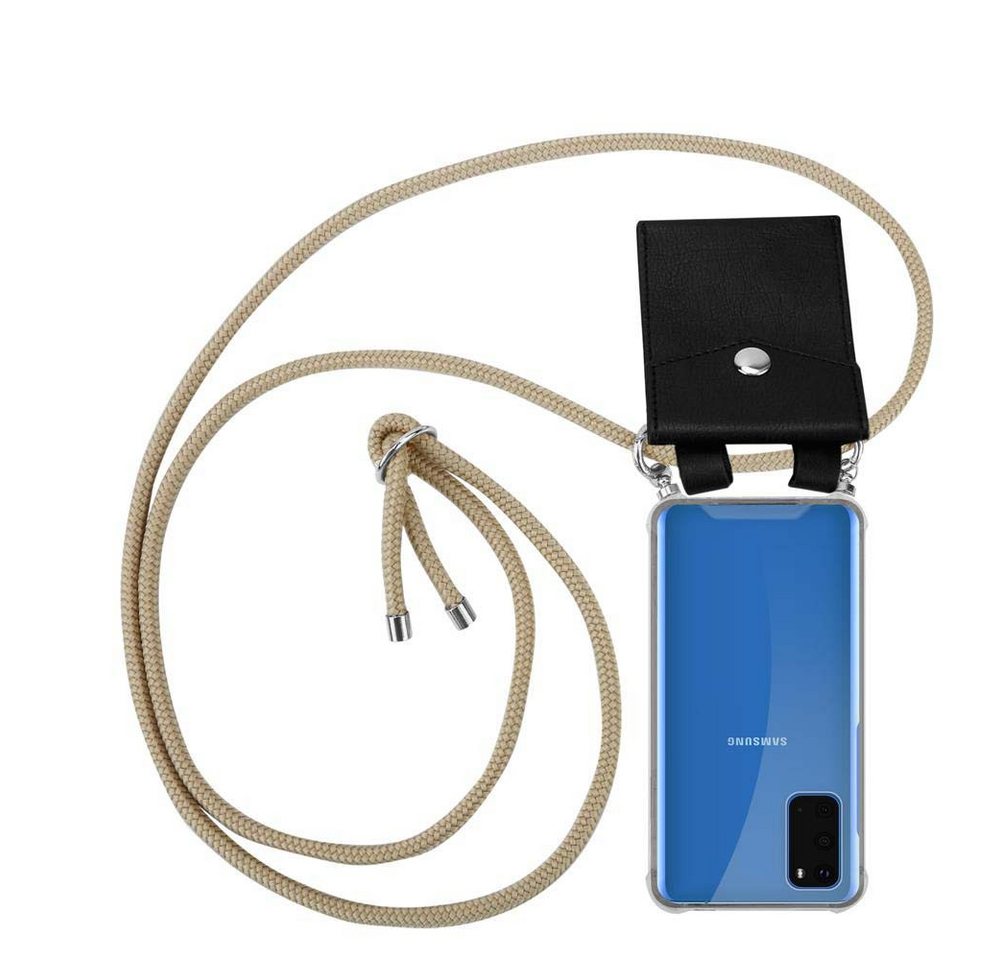 Cadorabo Handyhülle für Samsung Galaxy S20 Kette Samsung Galaxy S20, Flexible TPU Silikon Handy Schutzhülle - Hülle - mit Handykette Cadorabo Handyhülle für Samsung Galaxy S20 Kette Samsung Galaxy S20, Flexible TPU Silikon Handy Schutzhülle - Hülle - mit Handykette von Cadorabo