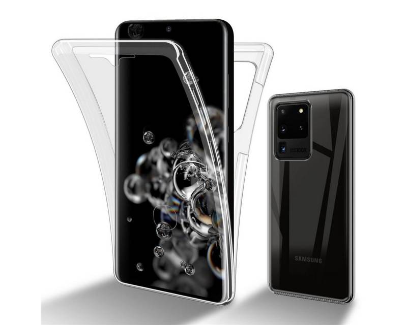 Cadorabo Handyhülle für Samsung Galaxy S20 ULTRA Hülle Samsung Galaxy S20 ULTRA, Flexible Case Handy Schutzhülle - Hülle - Back Cover 360° Grad von Cadorabo