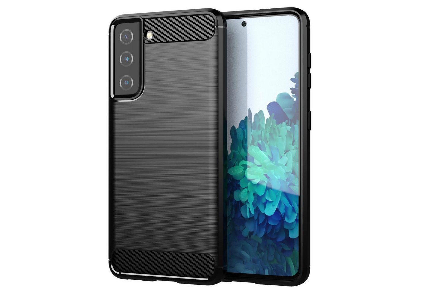 Cadorabo Handyhülle für Samsung Galaxy S21 FE Hülle Samsung Galaxy S21 FE, Flexible Ultra Slim TPU Silikon Handy Schutzhülle Back Cover Bumper Cadorabo Handyhülle für Samsung Galaxy S21 FE Hülle Samsung Galaxy S21 FE, Flexible Ultra Slim TPU Silikon Handy Schutzhülle Back Cover Bumper von Cadorabo