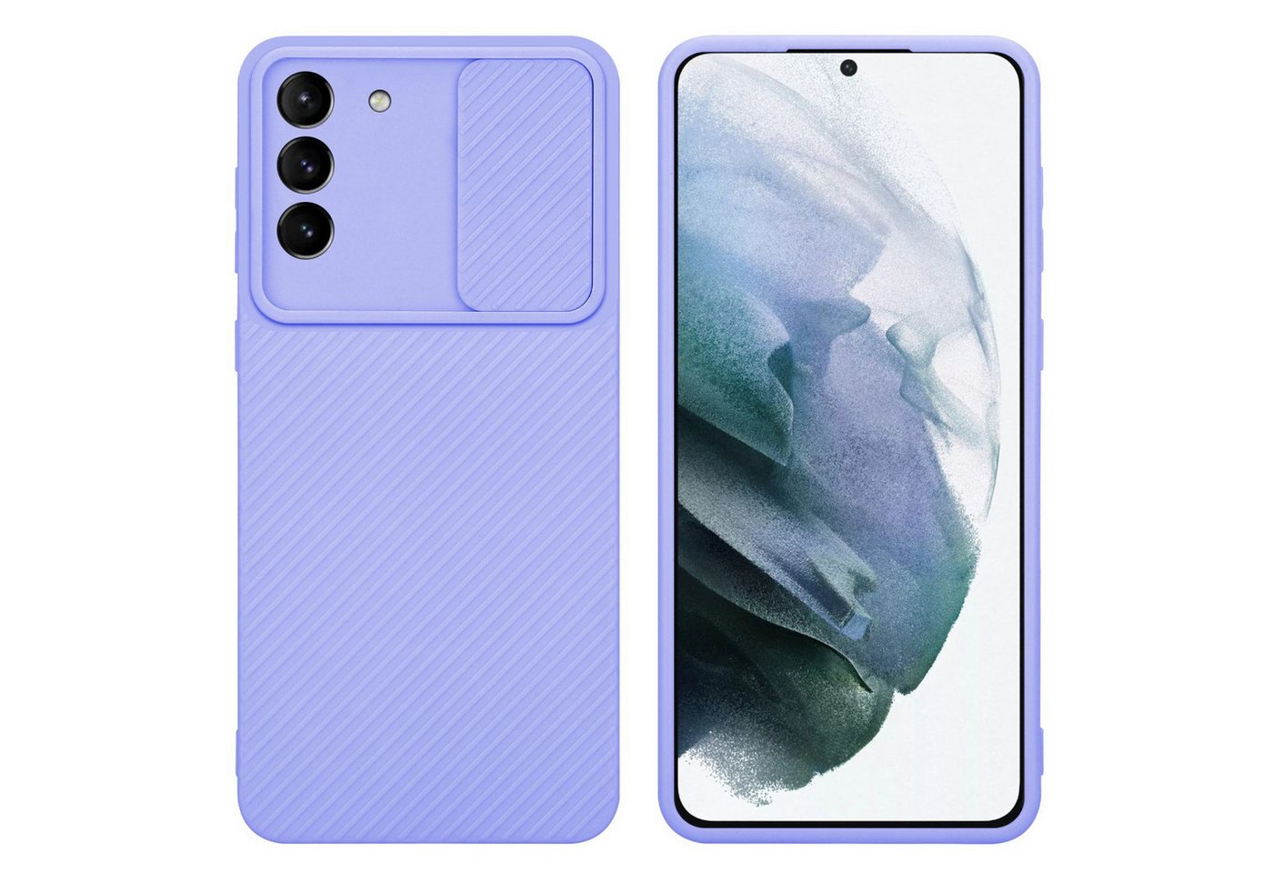 Cadorabo Handyhülle für Samsung Galaxy S21 PLUS Hülle Samsung Galaxy S21 PLUS, Schutzhülle - TPU Silikon Hülle - mit Kameraschutz Cadorabo Handyhülle für Samsung Galaxy S21 PLUS Hülle Samsung Galaxy S21 PLUS, Schutzhülle - TPU Silikon Hülle - mit Kameraschutz von Cadorabo
