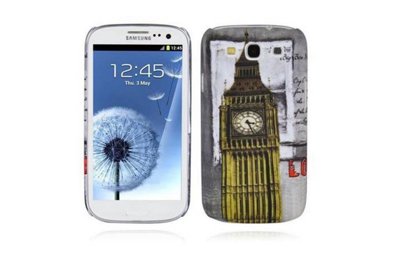 Cadorabo Handyhülle für Samsung Galaxy S3 / S3 NEO Hülle Samsung Galaxy S3 / S3 NEO, Handy Schutzhülle - Hülle - Robustes Hard Cover Back Case - Aufdruck von Cadorabo