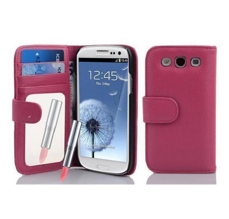 Cadorabo Handyhülle für Samsung Galaxy S3 / S3 NEO Hülle Samsung Galaxy S3 / S3 NEO, Klappbare Handy Schutzhülle - Hülle - mit Standfunktion und Kartenfach von Cadorabo