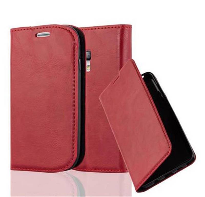 Cadorabo Handyhülle für Samsung Galaxy S3 MINI Hülle Samsung Galaxy S3 MINI, Hülle Schutzhülle mit Standfunktion, Magnetverschluss und Kartenfach von Cadorabo